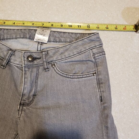 Patagonia Pants Women 24 Grey Slim Straight Leg Stretch Fits - Picture 9 of 11